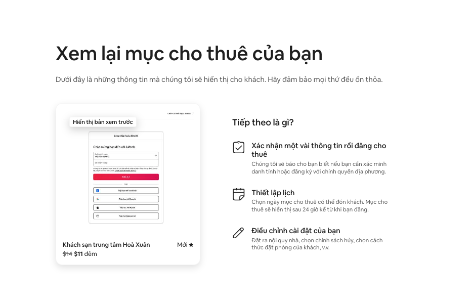 Hướng dẫn chi tiết cách đăng ký bán phòng trên Airbnb từ AZ 2024